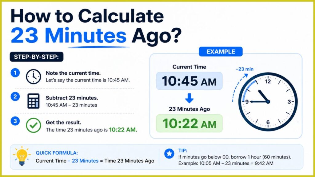 How to Calculate 23 Minutes