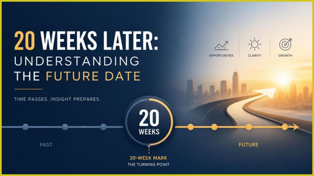 20 Weeks Later: Understanding the Future Date