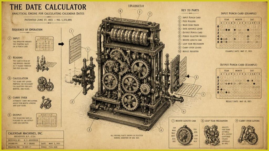 How a Date Calculator Handles the Calculation