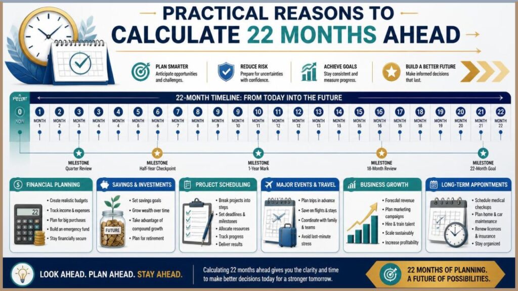 Practical Reasons to Calculate 22 Months Ahead